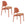Zuiver Sunrise Eetkamerstoelen Hout Naturel - Set van 2
