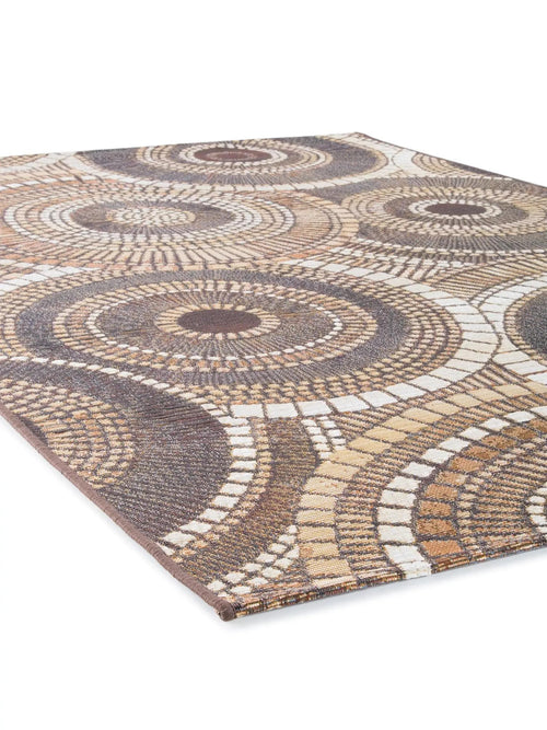 benuta binnen- en buitenkleed Artis - bruin - 160x235 cm