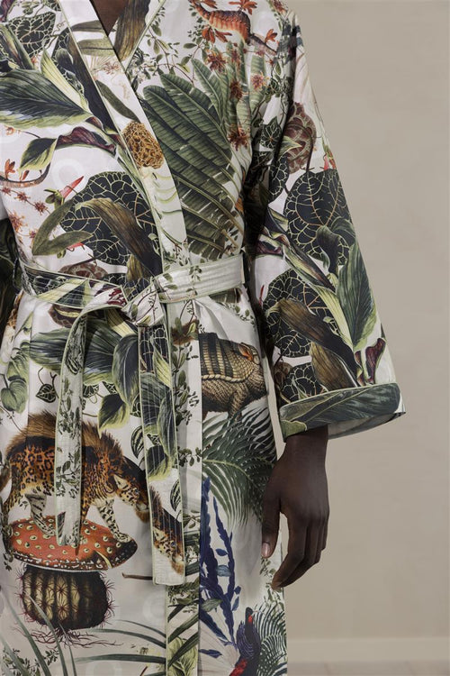 MOOOI kimono Menagerie Kimono - L/xL cm - ivoor