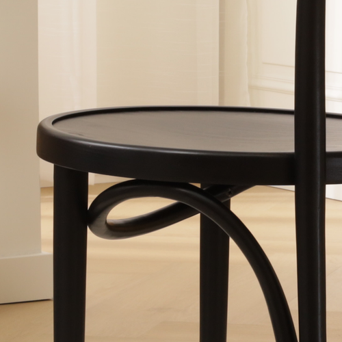 Fameg Vienna Thonet No.18 Houten Bistrostoel Zwart - vtwonen shop