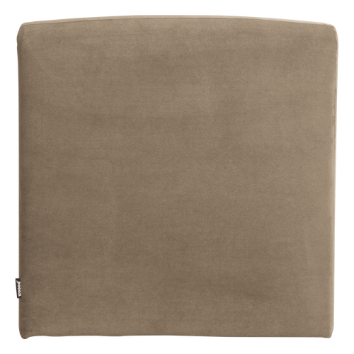 WOOOD eetbank 84 cm rugleuning Mojo Base - Velvet - Khaki - 83x84x76