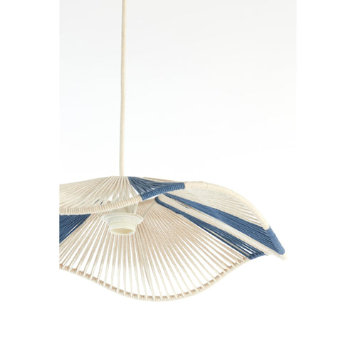 Light & Living hanglamp Rafa - blauw - Ø50cm - vtwonen shop