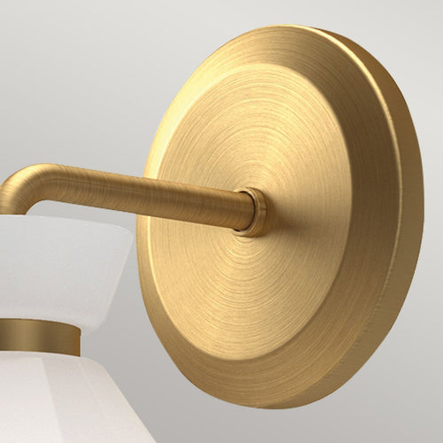 Kuppel-Wandleuchte Modern Gebürstetes Gold 1x E14
