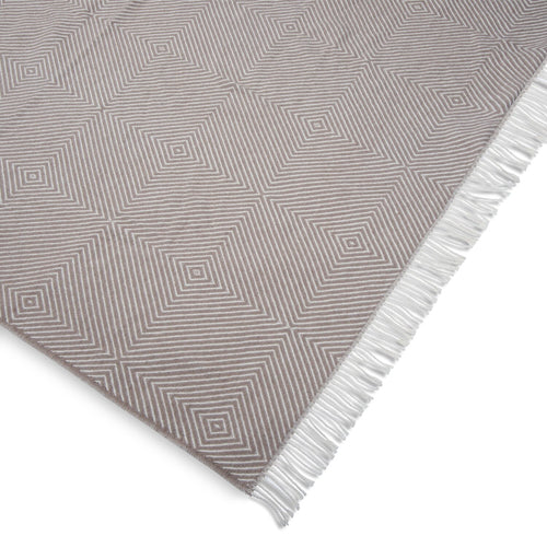 Atmooz plaid Glow - taupe - 150 x 200 cm