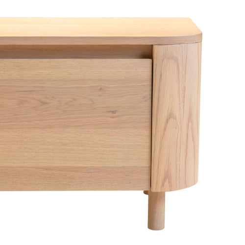 DÉJA Living Tv-meubel Valde - Naturel Hout - 200x40x35cm