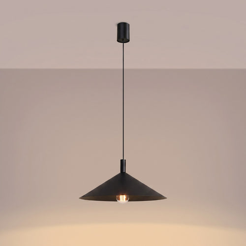 Sollux Lighting Hanglamp NOX 40 zwart - 40x40x135cm