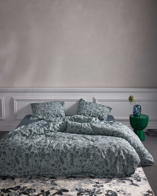 Essenza Maribel dekbedovertrek - Tweepersoons – 200x200/220 cm - Groen