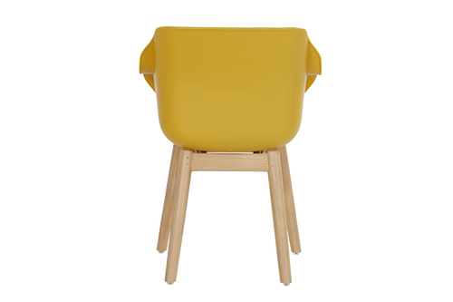 Hartman Tuinstoel Sophie - Geel/Naturel - Set Van 2 - vtwonen shop