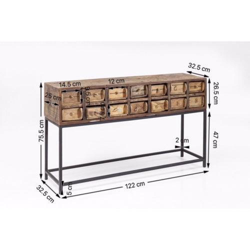 Kare Design Console Bastidon 125x33cm - vtwonen shop