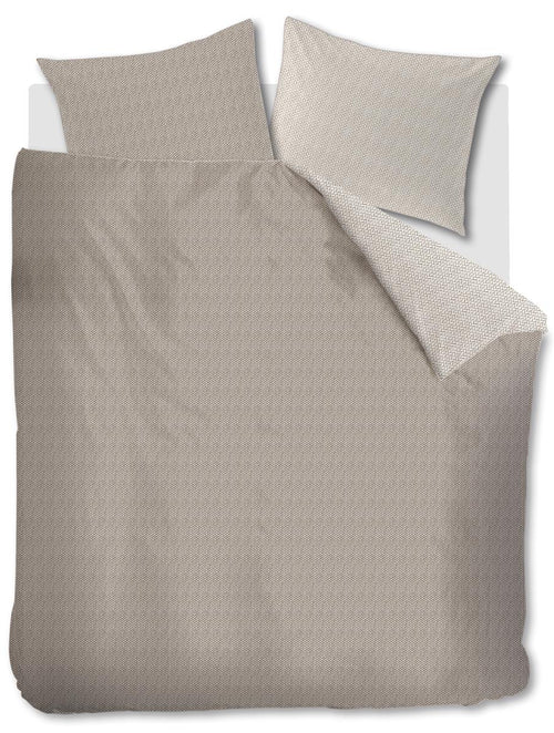 Riviera Maison dekbedovertrek Twisted - 240x200/220 cm - zand