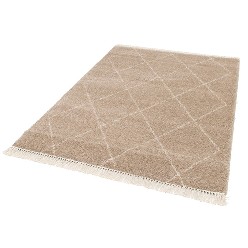 AFK Living vloerkleed Nile - zeer zacht - kastanje - 160 x 230 cm