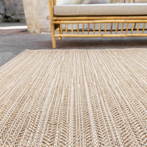 Interieur05 Buitenkleed Jute Outdoor beige/bruin - 200 x 290 cm - vtwonen shop