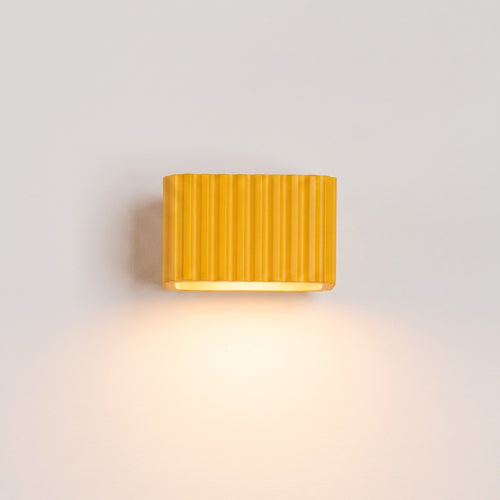 Sollux Lighting Wandlamp RIFF geel Gx53 - 10x12x6cm