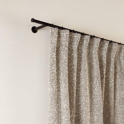 Madura Gordijn Pietro ivoor en zwart 136x350 cm