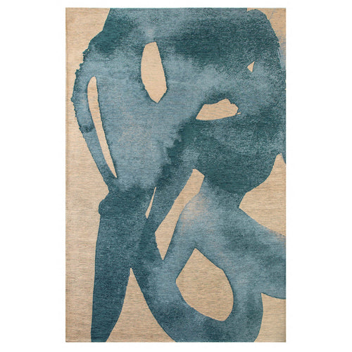 Lola&Moi vloerkleed Lagoon Blue - blauw - 140x200cm