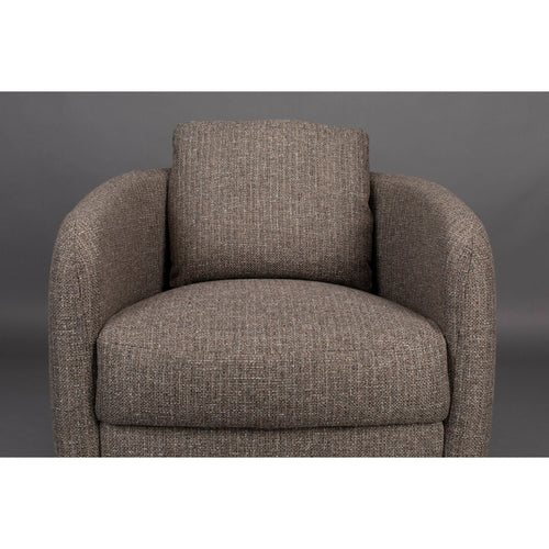 Dutchbone Boho Fauteuil Stone - Grijs - vtwonen shop