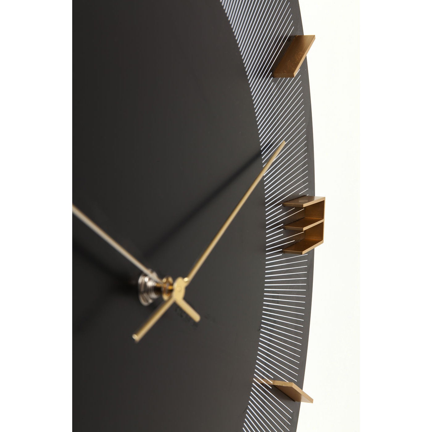 Kare Design Wandklok Leonardo zwart – vtwonen shop