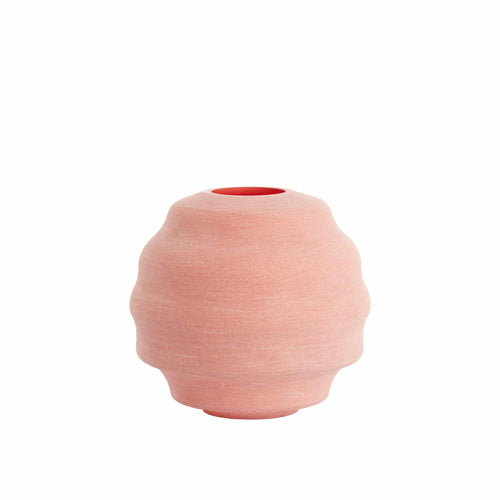 Light & Living vaas Nayoro - rood - Ø33cm - vtwonen shop