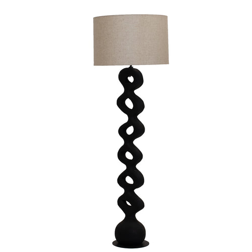 Giga Meubel Vloerlamp Savio - Zwart - vtwonen shop