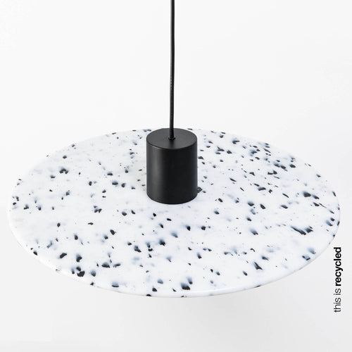 Faro Confetti 400 Koepel Hanglamp Gerecycled Marmoreal Diameter 45cm