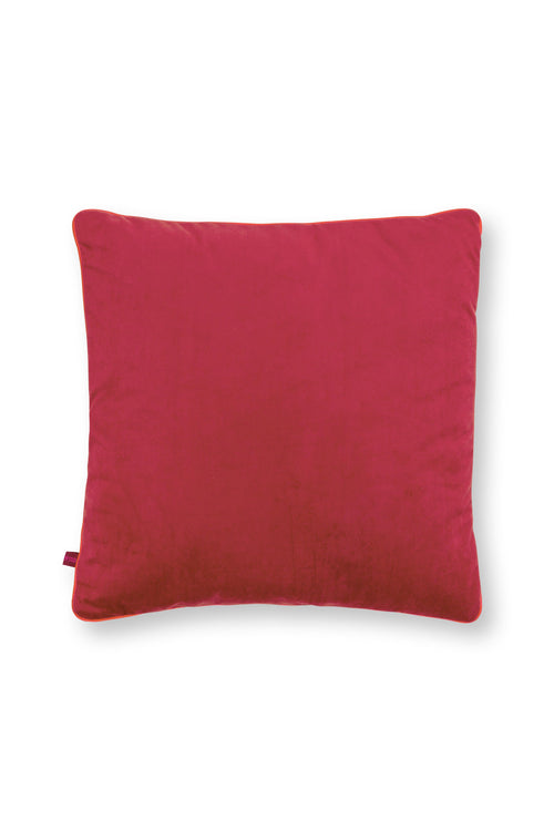 Pip Studio Sierkussen Quilted Daisy Dreams - Rood - 50x50cm - vtwonen shop