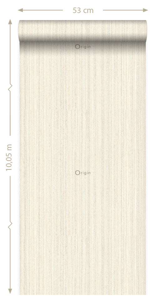 Origin Wallcoverings behang textuur gebroken wit - 70 cm x 10,05 m - 306733 - vtwonen shop