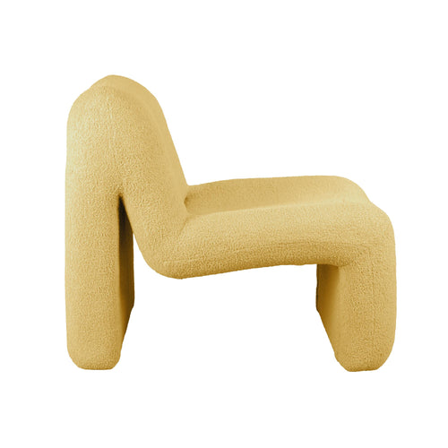 Leitmotiv stoel Fuerza - geel - 87x64x70cm - vtwonen shop