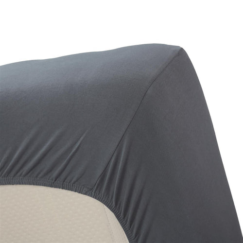 Beddinghouse - Jersey Stretch (5% lycra) - Hoeslaken - 180x220 cm - Koelgrijs - premium kwaliteit - vtwonen shop