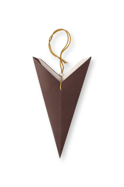 vtwonen - Kerstster - Papier - Donkerbruin - 60x16 cm