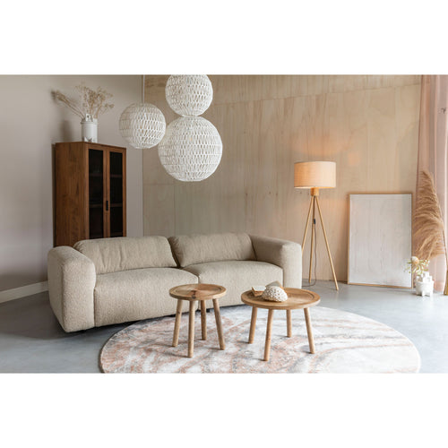 Zuiver Wings 3-zitsbank Caramel - Bruin - vtwonen shop