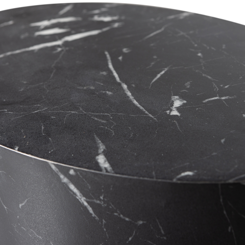 WOOOD bijzettafel Quint - MDF - Zwart - 40x48x33 - vtwonen shop