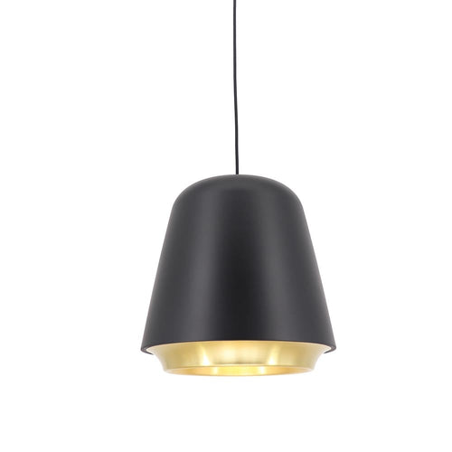 Artdelight hanglamp Santiago - 1 lichts - 35  x 175   cm - zwart - goud - vtwonen shop