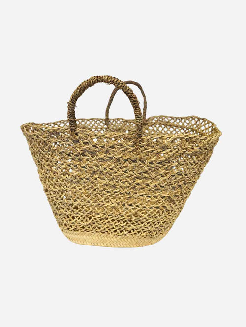 NOA MAY Tas Amelie- naturel - zeegras - 50 x 40 x 30 cm