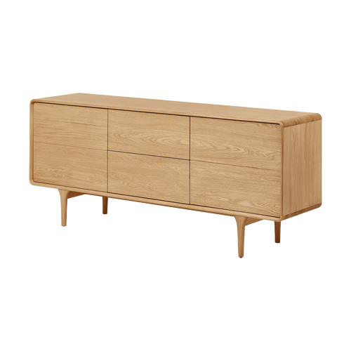Artichok Mels Eikenhouten Sideboard Naturel - 180 x 75 cm