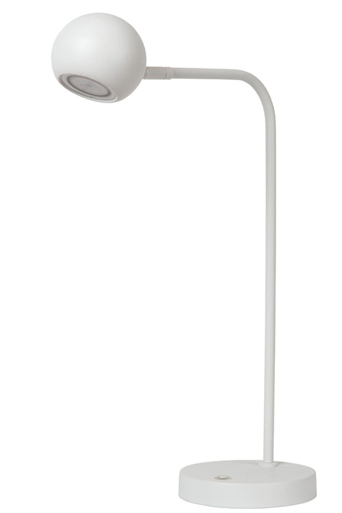 Lucide bureaulamp COMET - Geïntegreerde LED - Wit - vtwonen shop
