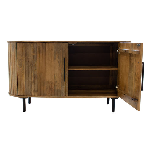 Giga Meubel Dressoir Merel - Mangohout - Naturel - 140cm - vtwonen shop