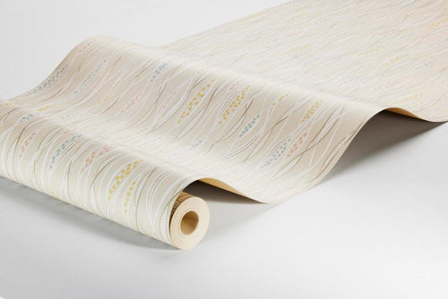 Borastapeter behang effen beige - 53 cm x 10.05 m - 661017 - vtwonen shop