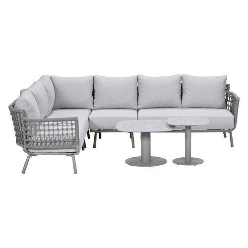 Garden Impressions Loungeset Maud 6-delig - taupe