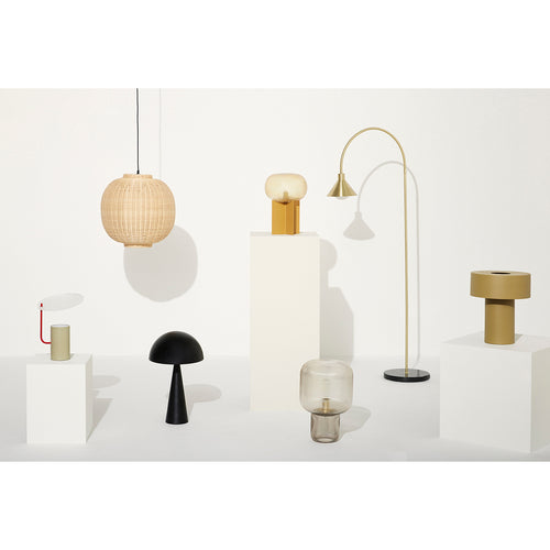 Hübsch hanger Chand - rotan - ø45xh43cm, e27