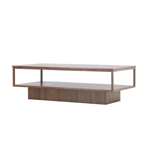 Nest living Diede Houten Salontafel Bruin - 130 x 40 cm