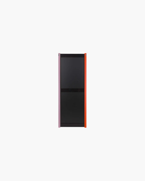 noo.ma Lun full-length wandspiegel 160 x 60 cm, houten frame, Orange Peel & Pale Violet