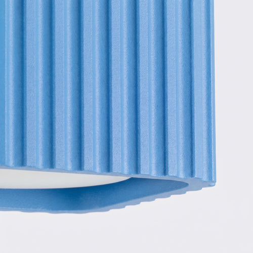 Sollux Lighting Plafondlamp RIFF 1 azuurblauw Gx53 - 10x10x6cm