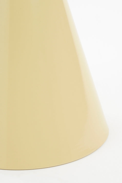 Mica Decorations Jim Bijzettafel - H45 x Ø31 cm - IJzer - Beige - vtwonen shop