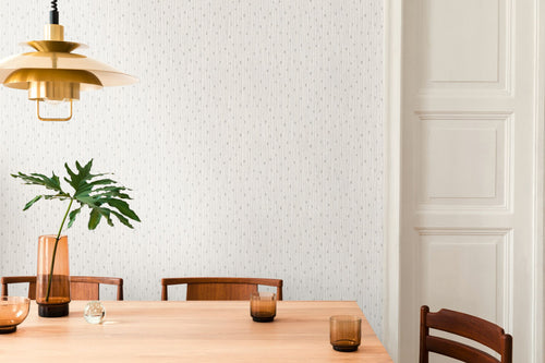 A.S. Création behang terrazzo crème, grijs en zilver - 53 cm x 10.05 m - AS-388221