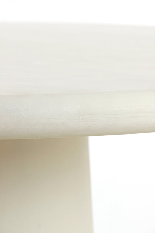 Light & Living eettafel KULONA - Ø140x76cm - wit