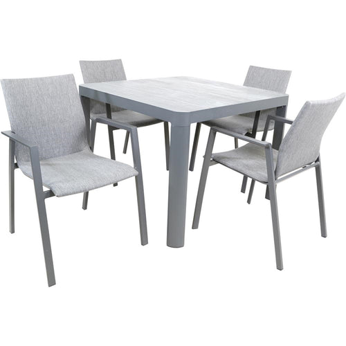 Lesli Living bistrostoel Fardau - antraciet - 55,5x60x83cm