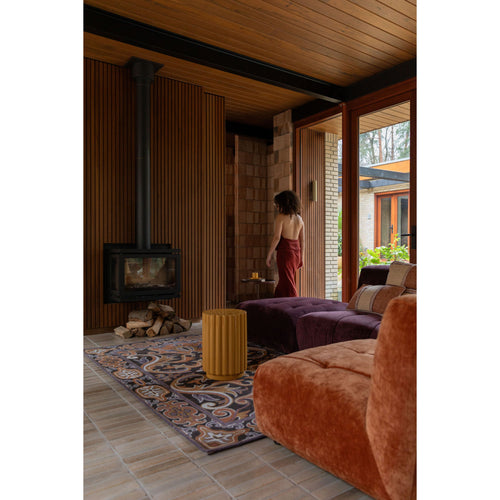 Dutchbone Bashmira Vloerkleed 160x230 - Oranje - vtwonen shop