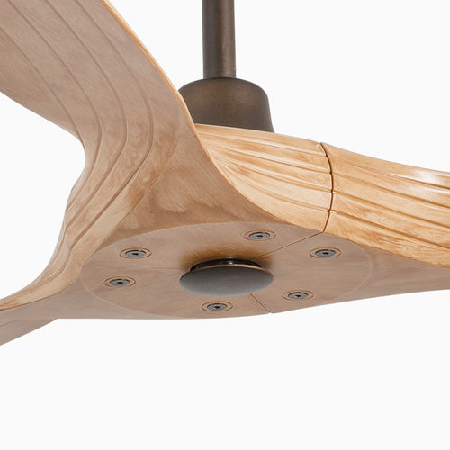 Faro Morea Plafondventilator 152 cm Helder Bruin 3 Bladen