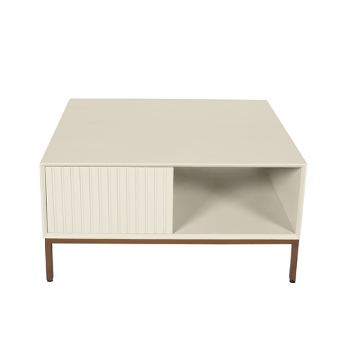 Starfurn  salontafel Madison - beige - 80x80x40cm - vtwonen shop