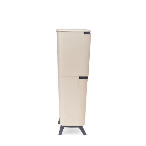 Brabantia SortUp Recycle Prullenbak Hi, 10+10+25 liter - Soft Beige